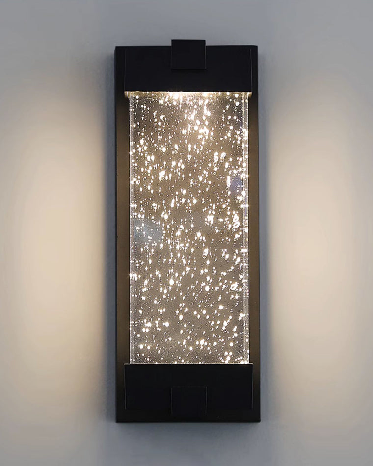 WOMO Outdoor Seeded Glass Wall Light-WM9024