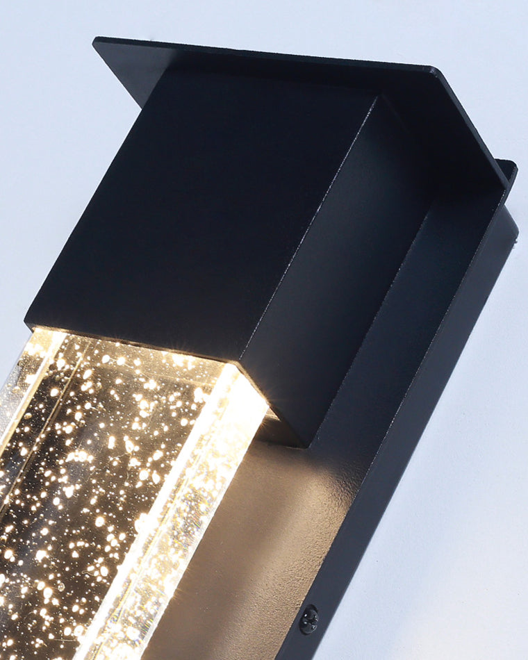 WOMO Outdoor Seeded Glass Wall Light-WM9024