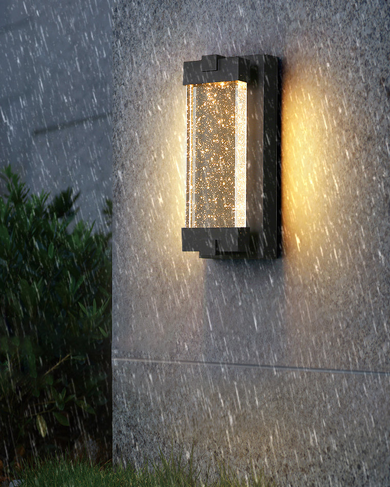 WOMO Outdoor Seeded Glass Wall Light-WM9024