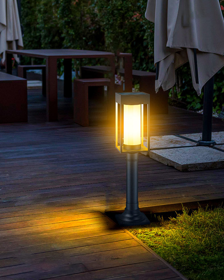 WOMO Solar Pathway Bollard Light-WM9026
