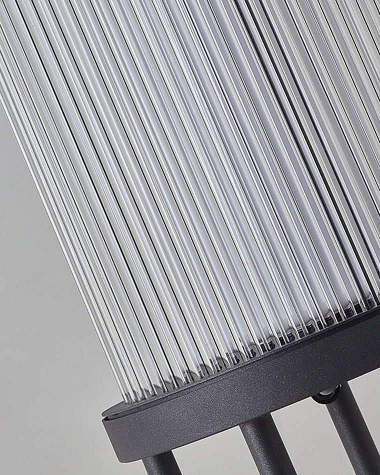 WOMO Solar Pleated Glass Lantern-WM9043