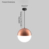 WOMO Prismatic/Milchglas Globe Pendelleuchte-WM2065 thumbnail