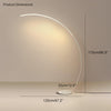 WOMO Crescent Arc LED Stehleuchte-WM7001 thumbnail