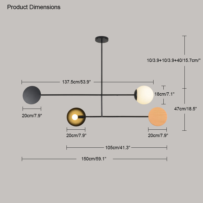 WOMO Constellation Chandelier-WM2075