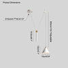 WOMO Kegel Gegengewicht Pulley Swag Pendelleuchte-WM2230 thumbnail