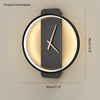 WOMO Wanduhr mit LED-Licht-WM6012 thumbnail