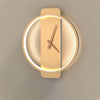WOMO Wanduhr mit LED-Licht-WM6012 thumbnail