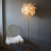 WOMO Federpalmen-Stehlampe mit Tablett-WM7052 thumbnail