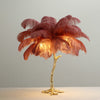 WOMO Federpalmen-Tischlampe-WM8016 thumbnail