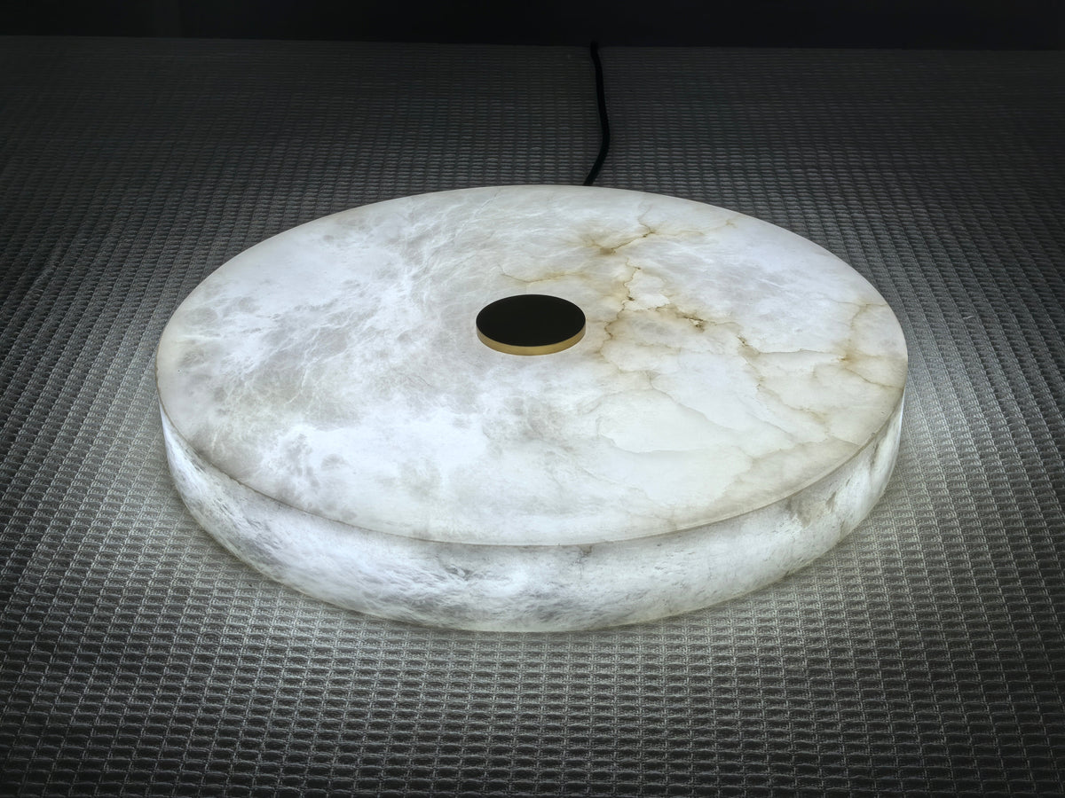 WOMO Plafonnier moderne rond en albâtre-WM1118