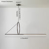 WOMO Offset Linear Pendelleuchte-WM2135 thumbnail