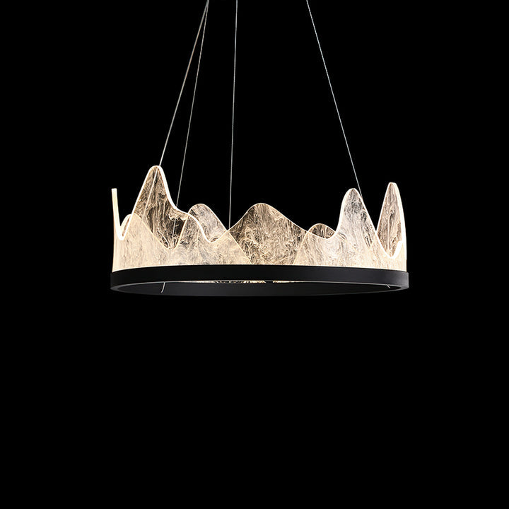 WOMO Wavy Round Chandelier-WM2361