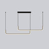 WOMO Lange Metall Pendelleuchte Esstisch Minimalistisch-WM2001 thumbnail