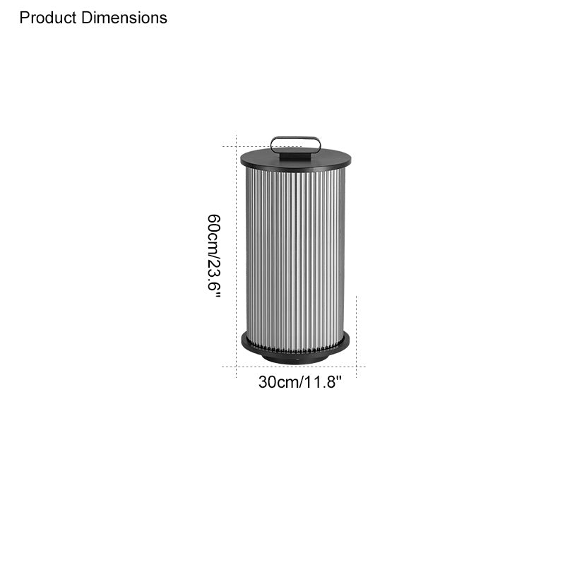 WOMO Solar Pleated Glass Lantern-WM9043