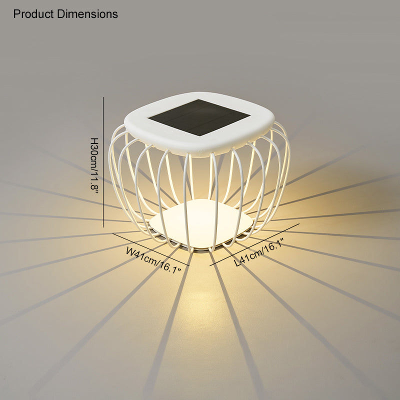 WOMO Solar Bench Floor Light-WM9019