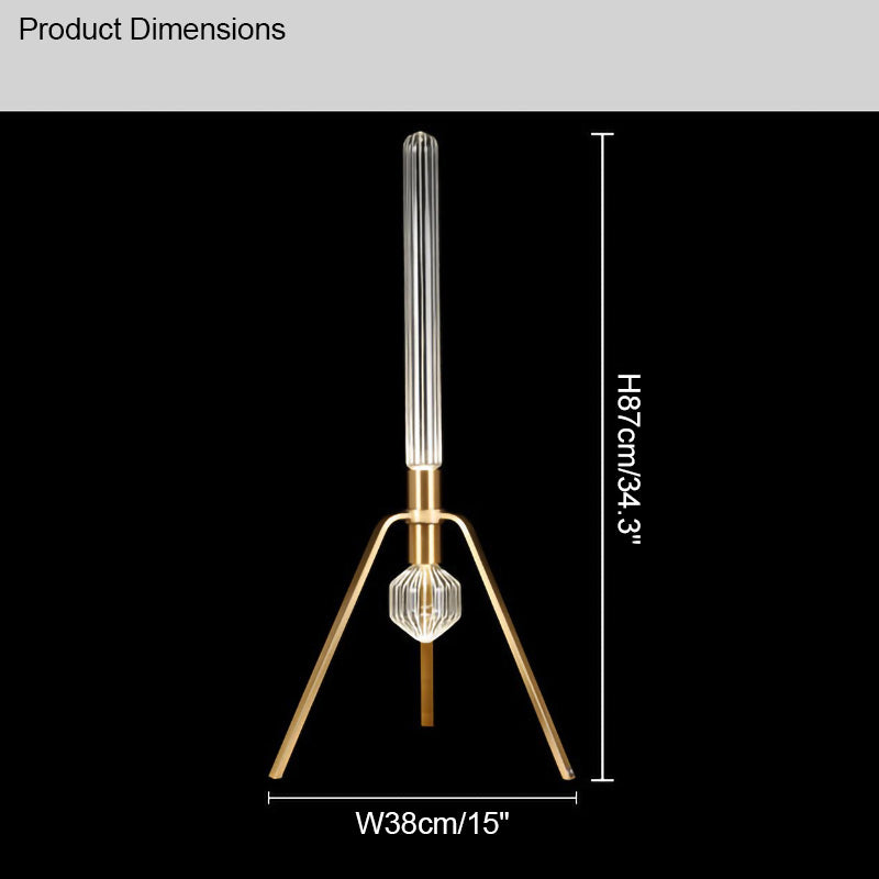 WOMO Cypher Vertikale/Horizontale Glas-Pendelleuchte-WM2153