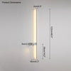 WOMO schaltbare lange lineare Wandleuchte mit Spotlight-WM6068 thumbnail