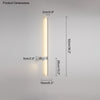 WOMO schaltbare lange lineare Wandleuchte mit Spotlight-WM6068 thumbnail