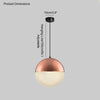 WOMO Prismatic/Milchglas Globe Pendelleuchte-WM2065 thumbnail