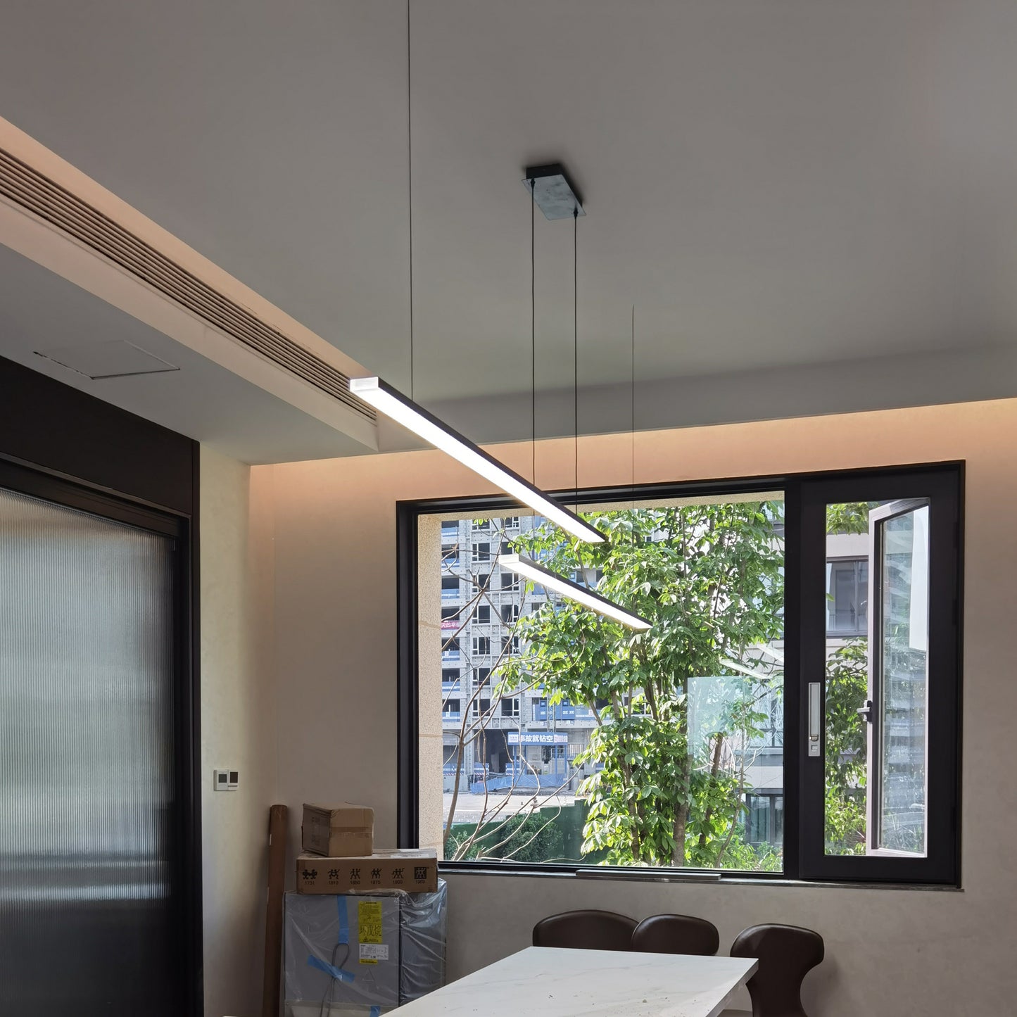 WOMO Extra Long Linear Pendant Light-WM2011