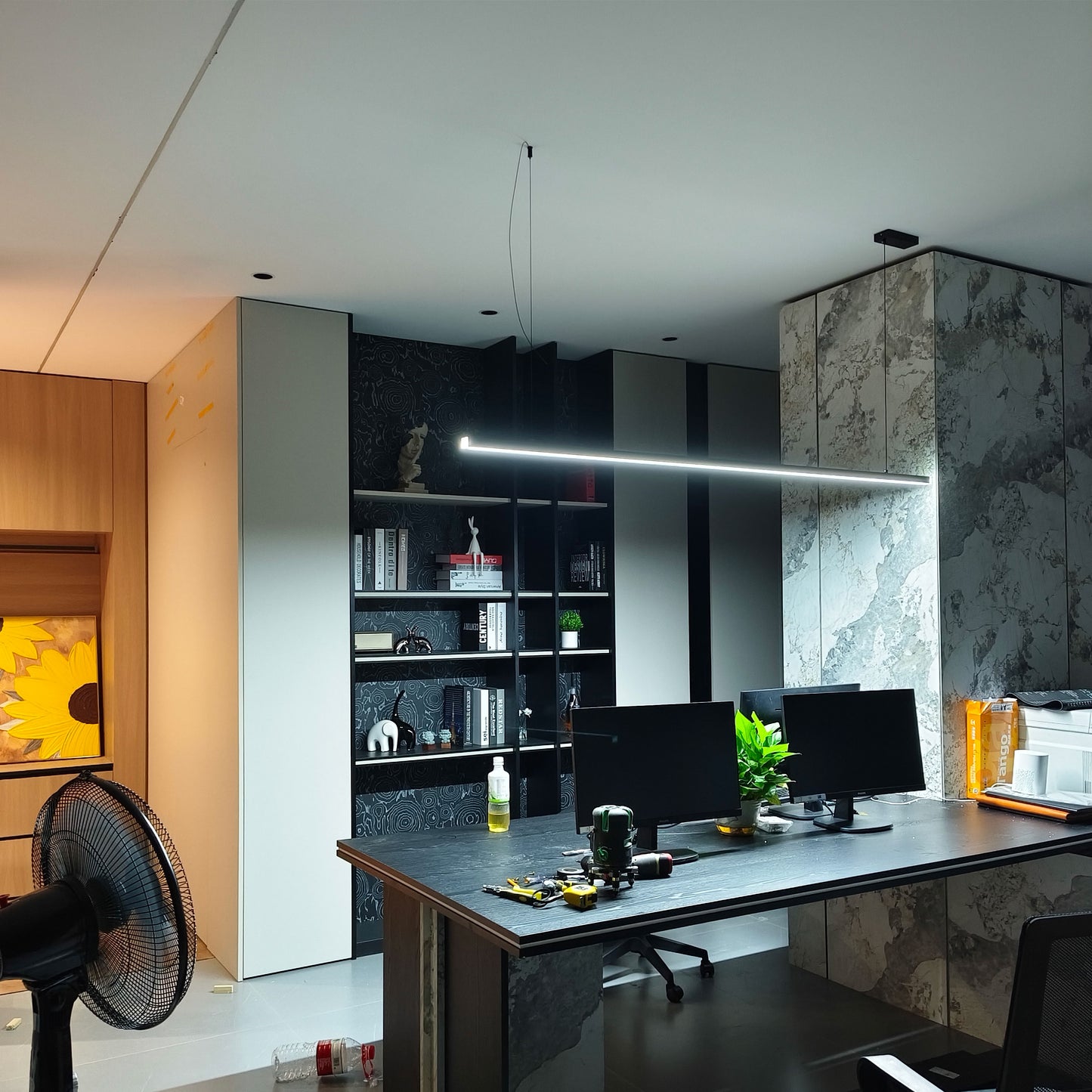 WOMO Extra Long Linear Pendant Light-WM2011