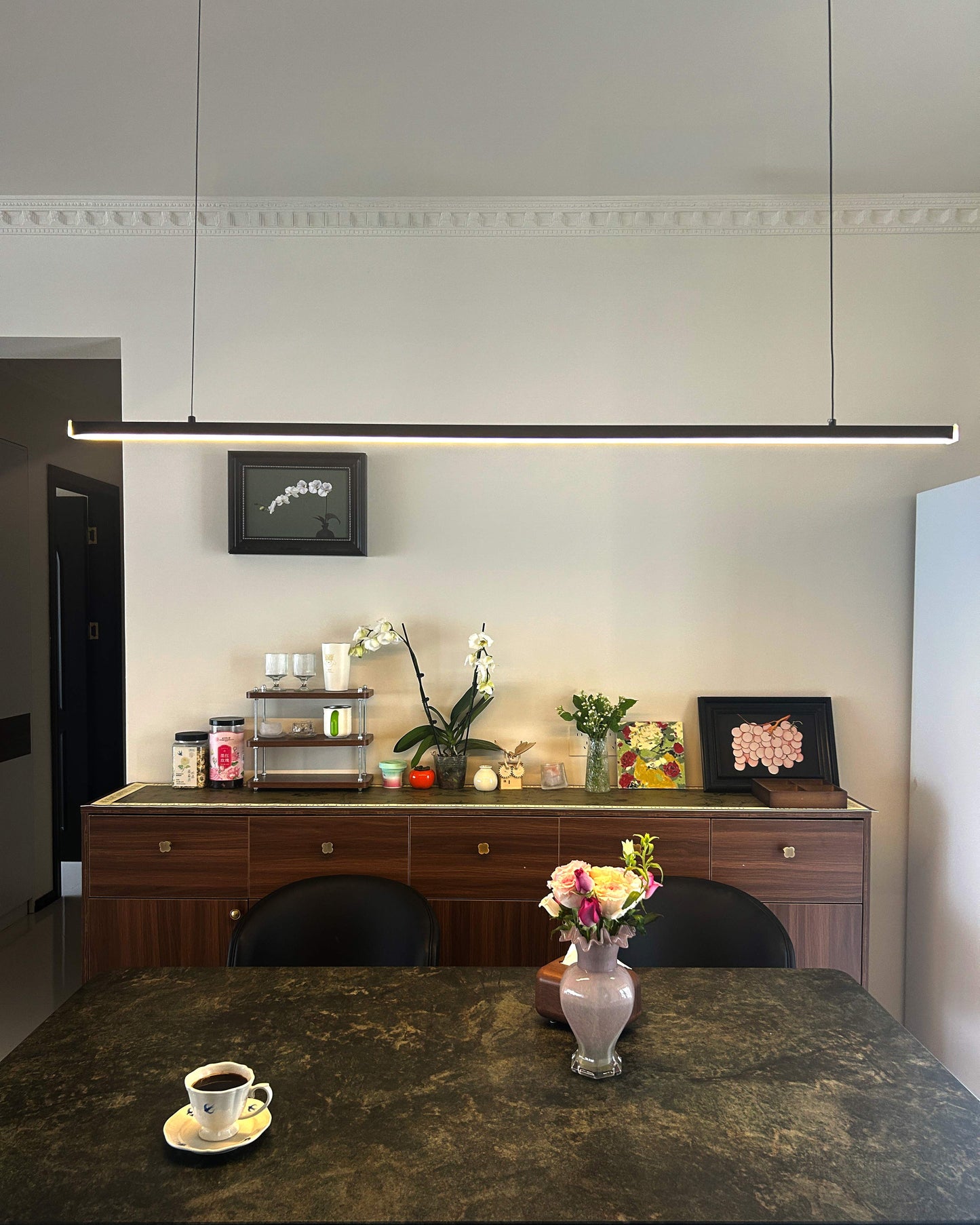 WOMO Extra Long Linear Pendant Light-WM2011