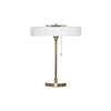 WOMO Mid-Century Runde Tischlampe mit Zugkette-WM8009 thumbnail