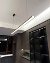 WOMO Länglicher LED Kronleuchter Esstisch Schlicht-WM2011 thumbnail
