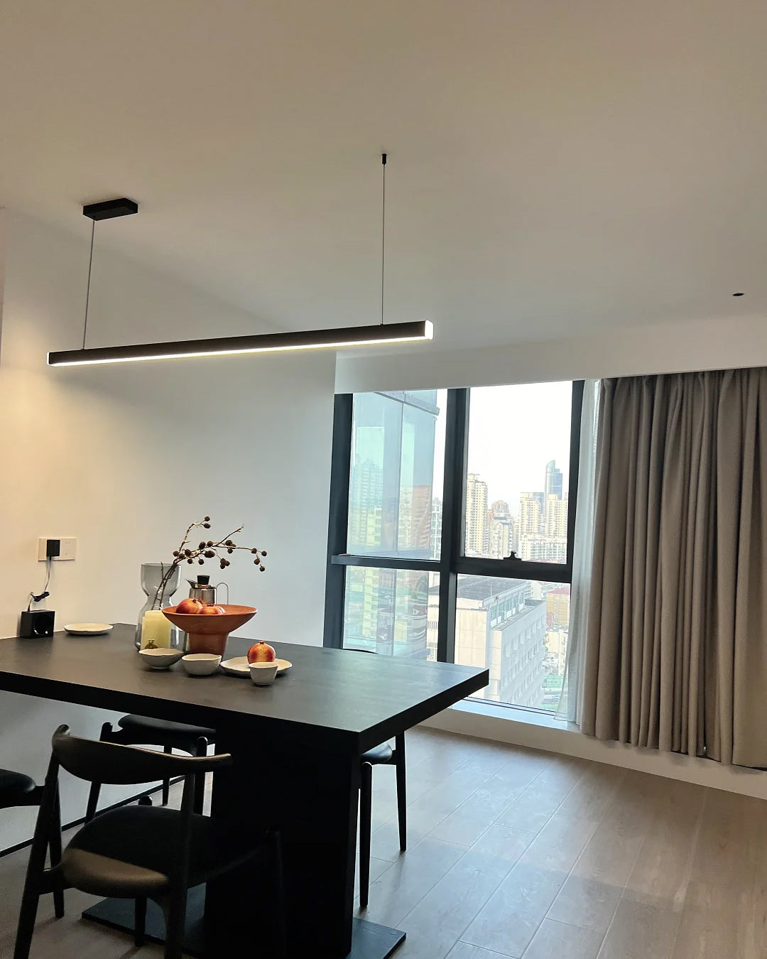 WOMO Extra Long Linear Pendant Light-WM2011