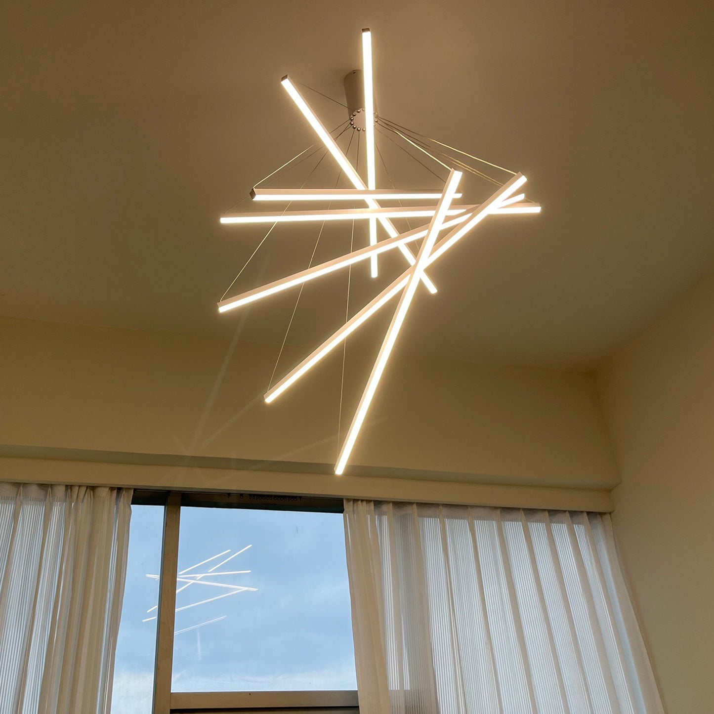 WOMO Multi Sticks LED Chandelier-WM2125
