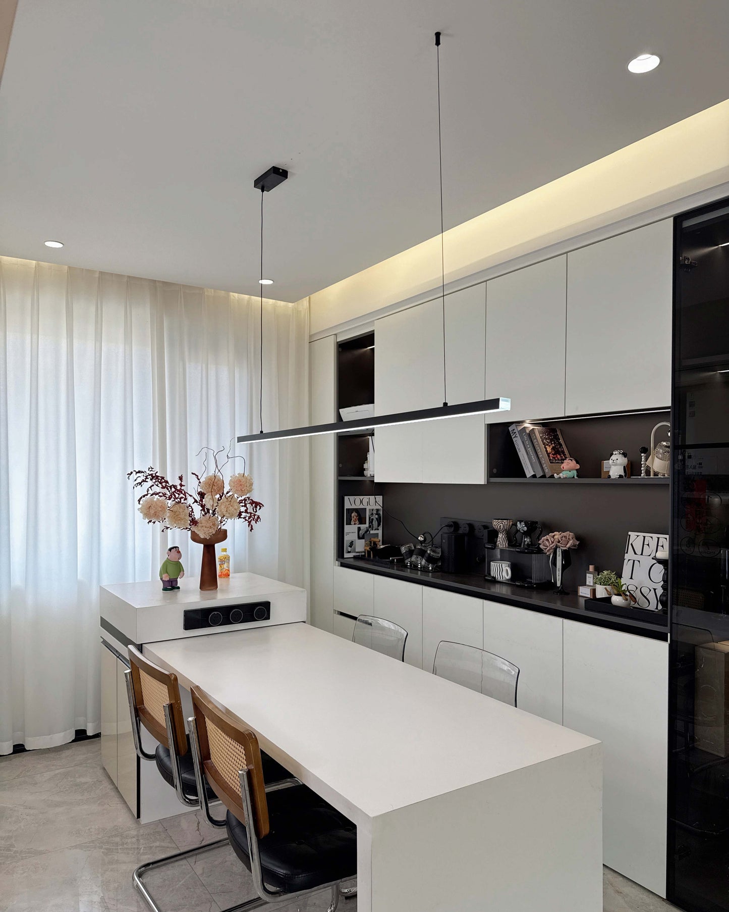 WOMO Extra Long Linear Pendant Light-WM2011