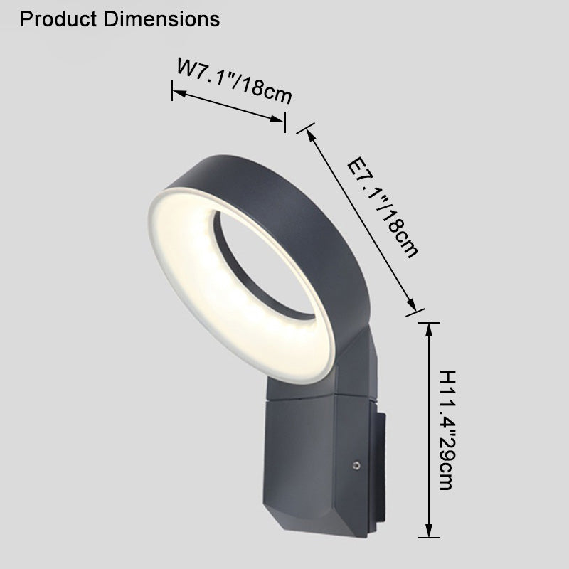 WOMO Circle Wall Light-WM9140