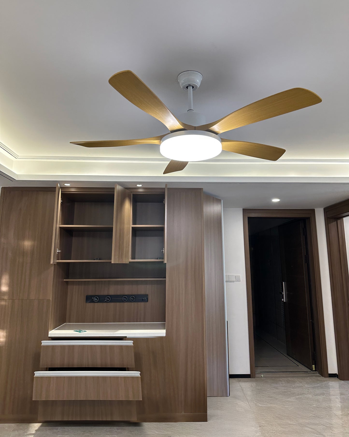 WOMO 56 inch 5 Blade Ceiling Fan Lamp - WM5182