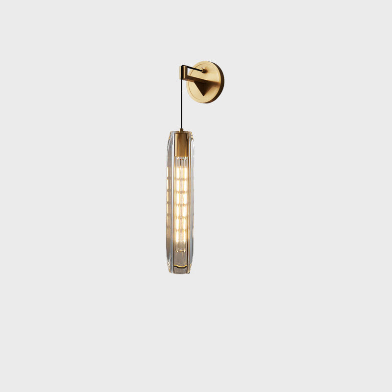 WOMO Hanging Crystal Wall Sconce-WM6094