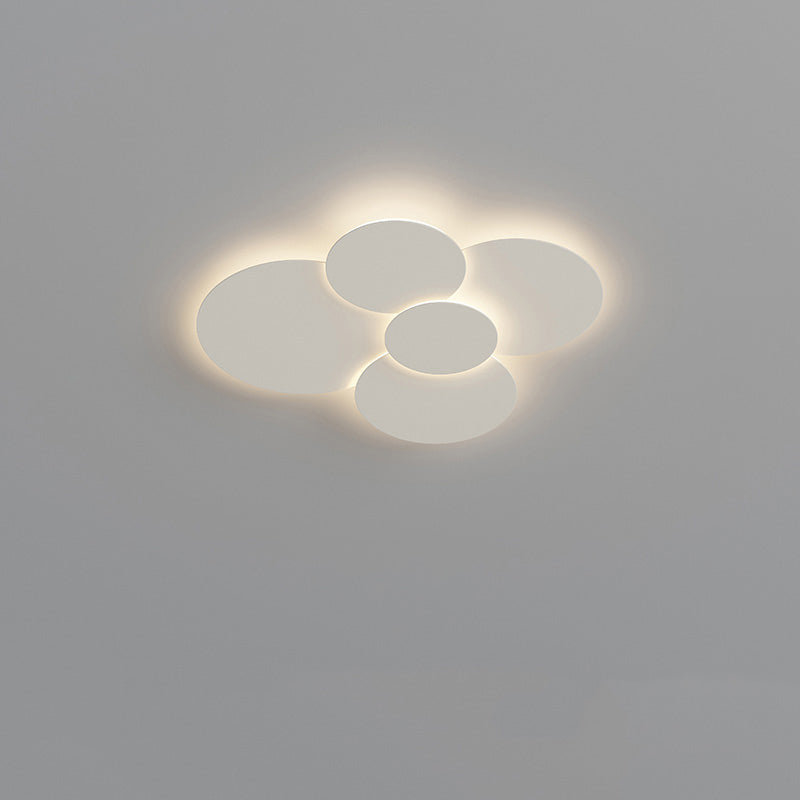 WOMO Round Flat Flush Mount Ceiling Light-WM1085