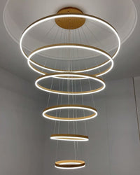 WOMO Stepped Ring LED Chandelier WM2159