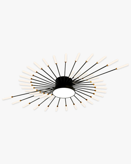 WOMO Firework Sunburst Flush Mount Ceiling Light-WM1001