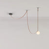 WOMO Globe Leder Kronleuchter-WM2311 thumbnail