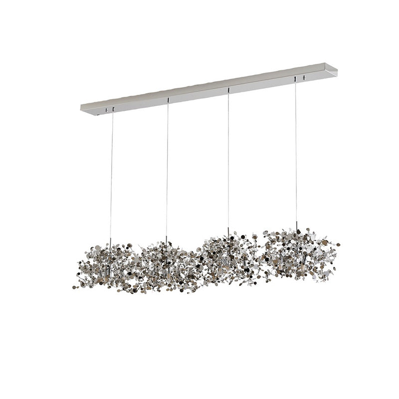 WOMO Cluster Pendant Light Silver Gold Dining Table Modern-WM2042
