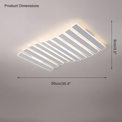 WOMO Louver Rectangle Led Ceiling Light-WM1080