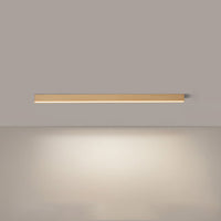 WOMO Lineare LED Deckenleuchte Flur Lang Schmal Metall-WM1003