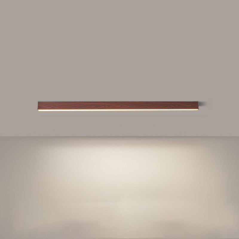 WOMO Lineare LED Deckenleuchte Flur Lang Schmal Metall-WM1003