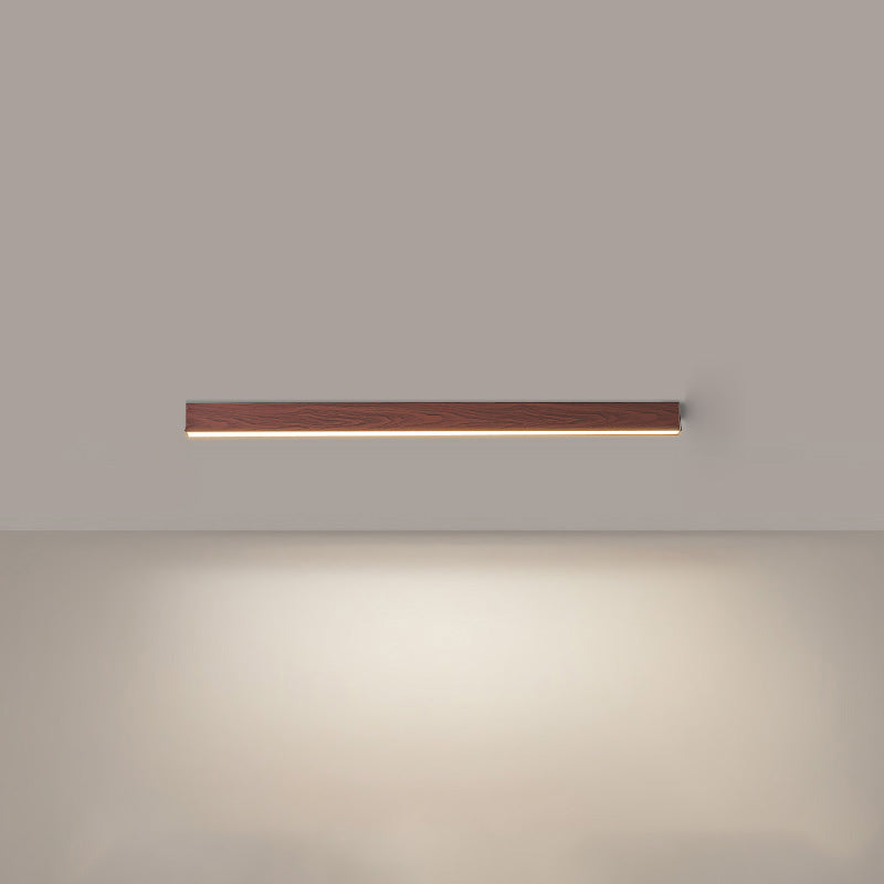 WOMO Lineare LED Deckenleuchte Flur Lang Schmal Metall-WM1003