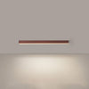 WOMO Lineare LED Deckenleuchte Flur Lang Schmal Metall-WM1003 thumbnail