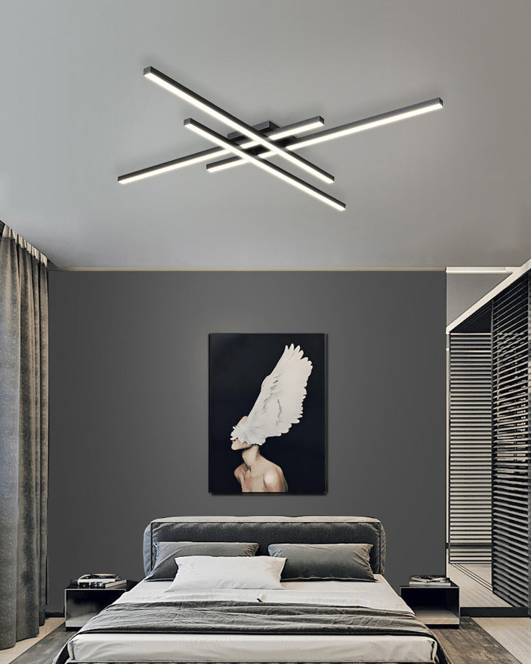 WOMO Simple Low Profile Flush Mount Ceiling Light-WM1004