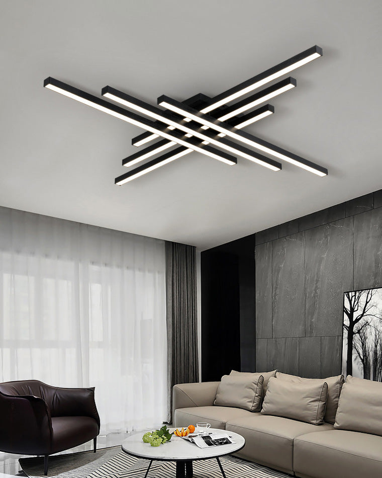 WOMO Simple Low Profile Flush Mount Ceiling Light-WM1004