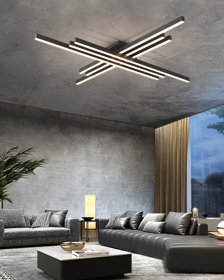 WOMO Simple Low Profile Flush Mount Ceiling Light-WM1004