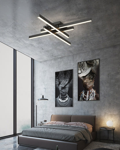 WOMO Simple Low Profile Flush Mount Ceiling Light-WM1004