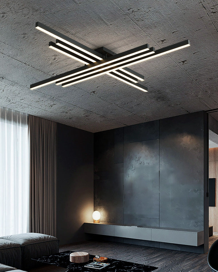 WOMO Simple Low Profile Flush Mount Ceiling Light-WM1004