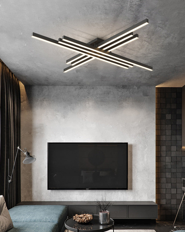 WOMO Simple Low Profile Flush Mount Ceiling Light-WM1004